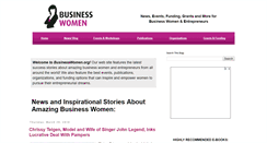 Desktop Screenshot of businesswomen.org